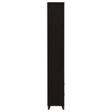 Lewes 2-Drawer Media Tower Cappuccino