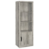 Burke Grey Driftwood 3-Piece 59" Tv Entertainment Center