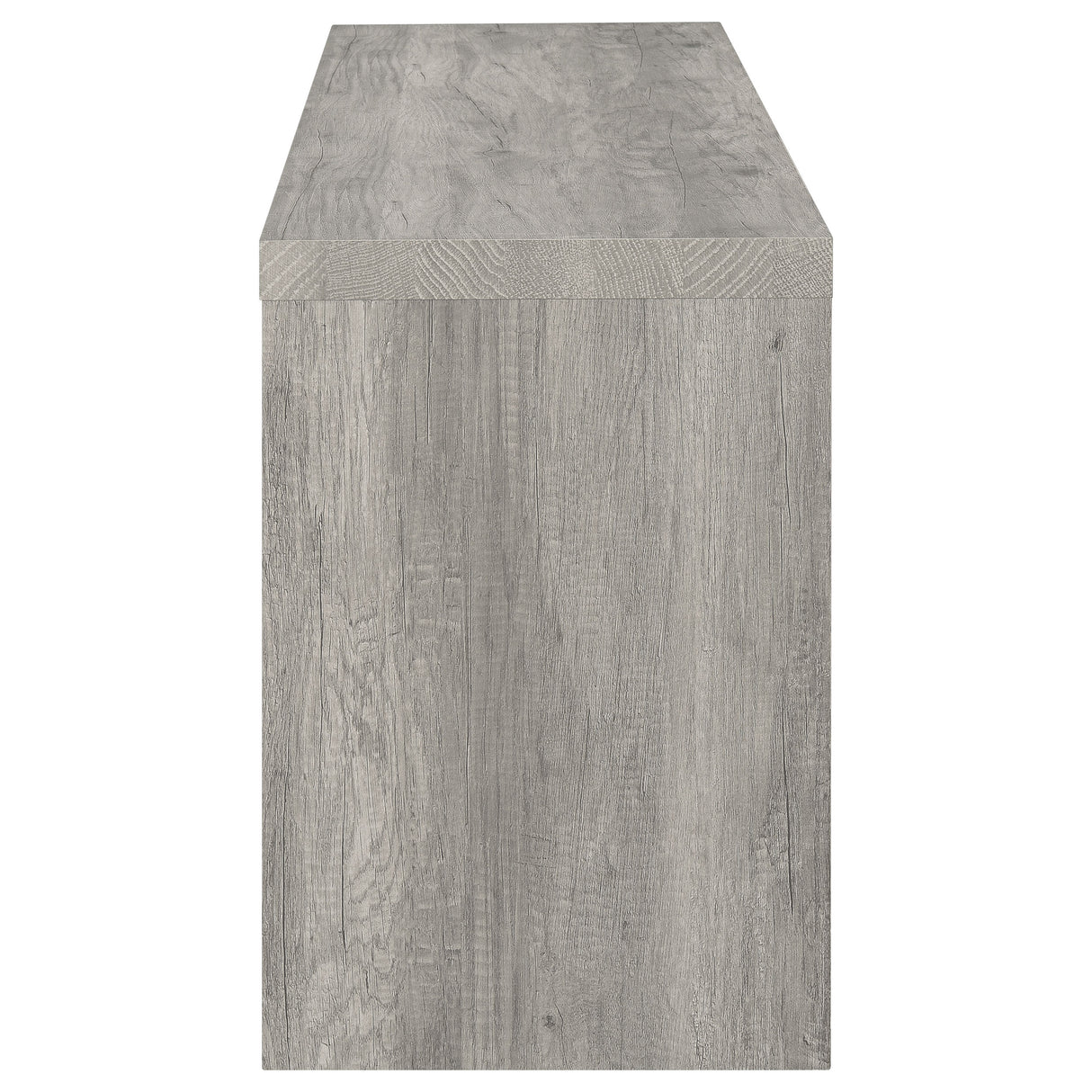 Burke 2-Drawer Tv Console Grey Driftwood