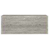 Burke 2-Drawer Tv Console Grey Driftwood