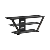 Donlyn 2-Tier Tv Console Black