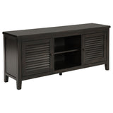 Concord Distressed Java 2-Door 60-Inch Tv Stand Console