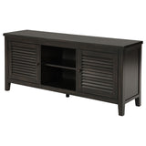 Concord Distressed Java 2-Door 60-Inch Tv Stand Console