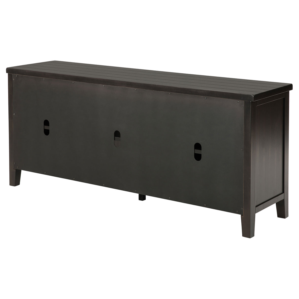 Concord Distressed Java 2-Door 60-Inch Tv Stand Console