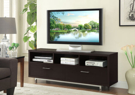 Casey 2-Drawer Rectangular Tv Console Cappuccino