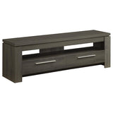 Elkton 2-Drawer Tv Console Weathered Grey