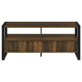 James 2-drawer Engineered Wood 48" TV Stand Dark Pine