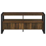 James 2-drawer Engineered Wood 48" TV Stand Dark Pine