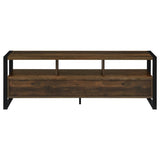 James 3-drawer Engineered Wood 60" TV Stand Dark Pine