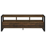 James 3-drawer Engineered Wood 60" TV Stand Dark Pine