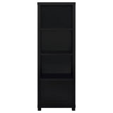 Jupiter 3-shelf Engineered Wood Media Tower Black