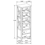 Hollis White 3-Piece 67" Tv Stand Entertainment Center