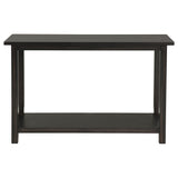 Payne Wood Entryway Sofa Console Table Java