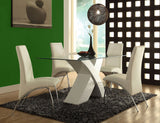 Pervis Dining Room Set (White)