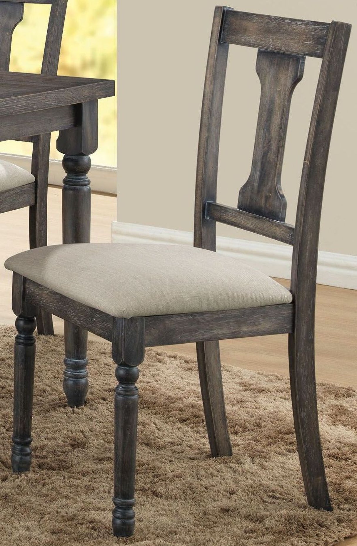 Wallace Weathered Gray Dining Room Set