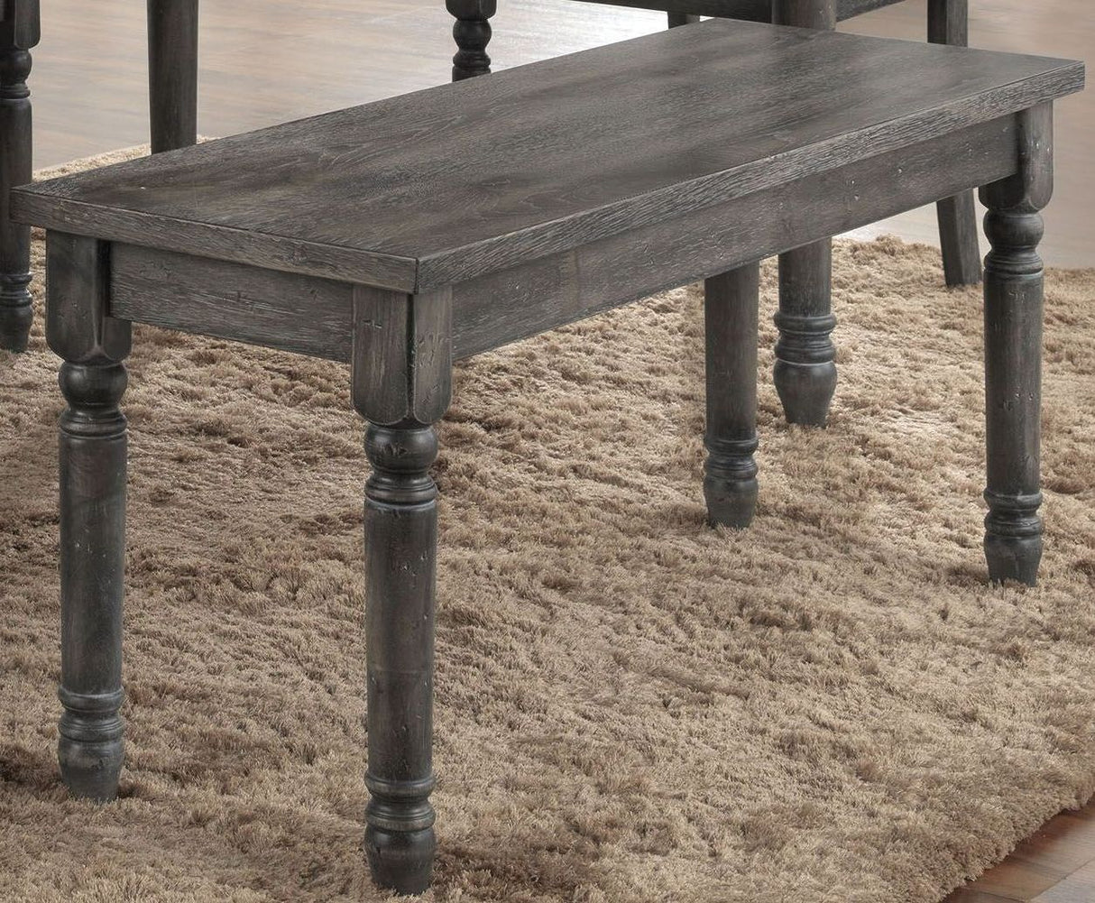 Wallace Weathered Gray Dining Room Set