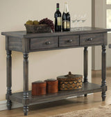 Wallace Weathered Gray Dining Room Set