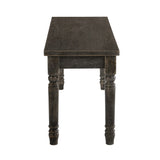 Claudia Weathered Gray Finish Ii Bench