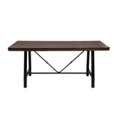 Mariatu Oak & Black Finish Bench