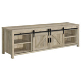 Madra Rectangular Tv Console With 2 Sliding Doors