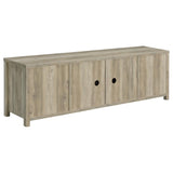 Madra Rectangular Tv Console With 2 Sliding Doors