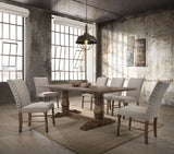 Leventis Weathered Oak Dining Room Set