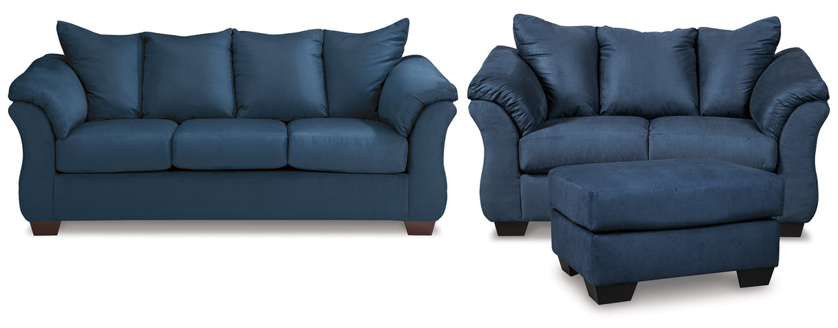 Darcy Sofa, Loveseat, and Ottoman