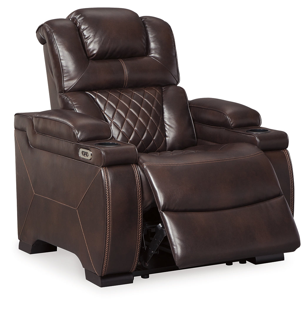 Warnerton Chocolate Power Recliner