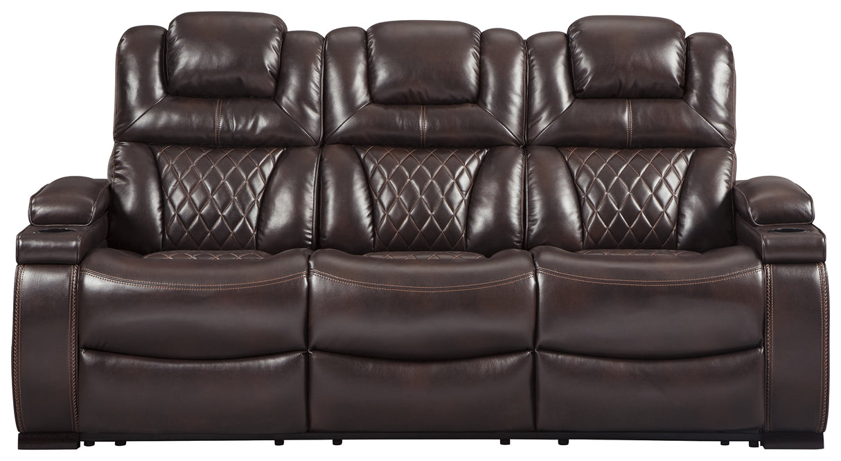 Warnerton Power Reclining Sofa and Loveseat