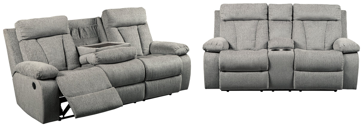 Mitchiner Reclining Sofa and Loveseat