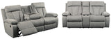 Mitchiner Reclining Sofa and Loveseat