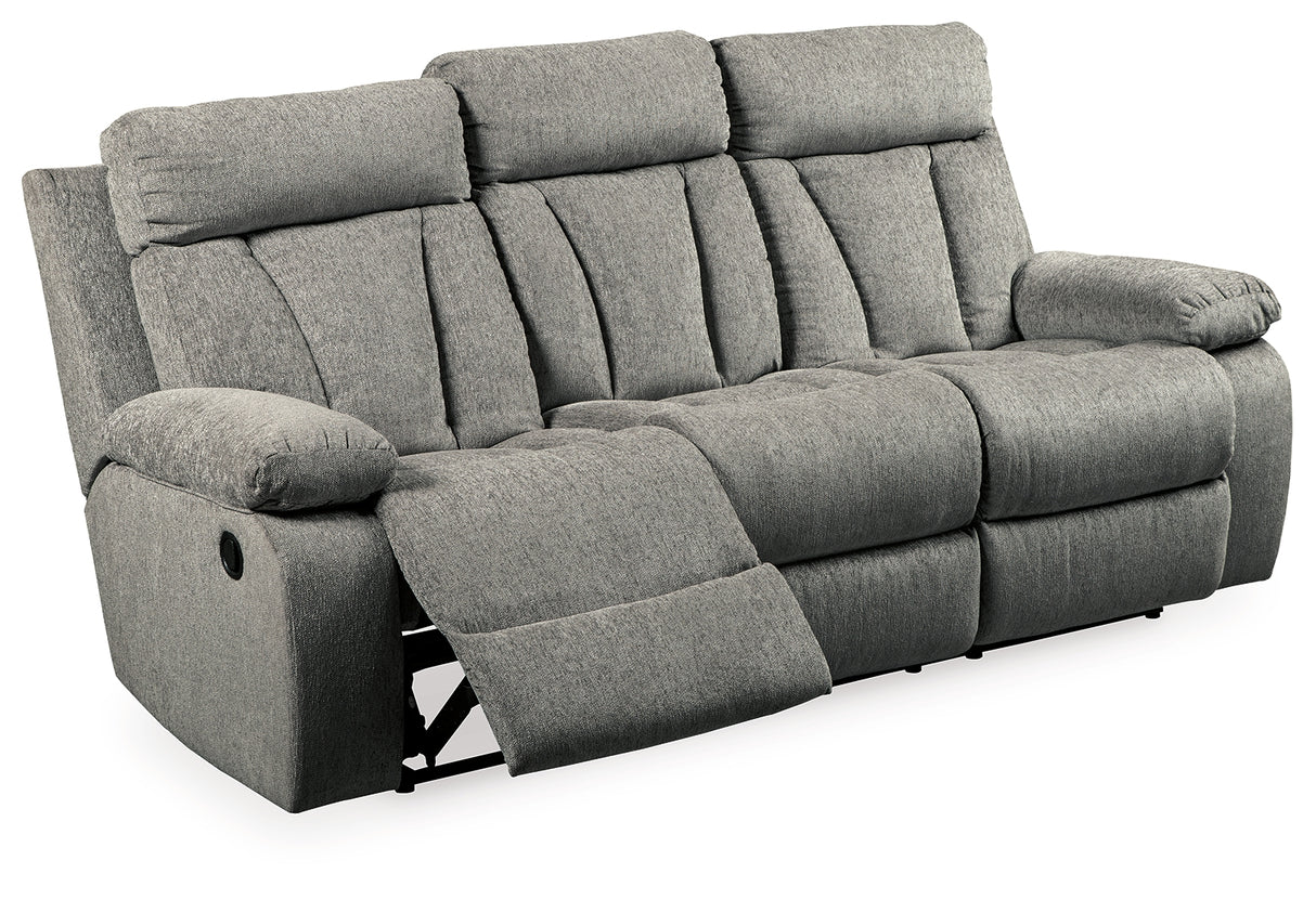 Mitchiner Reclining Sofa with Recliner