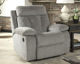 Mitchiner Reclining Sofa with Recliner