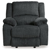 Draycoll Slate Reclining Loveseat With Console And Recliner