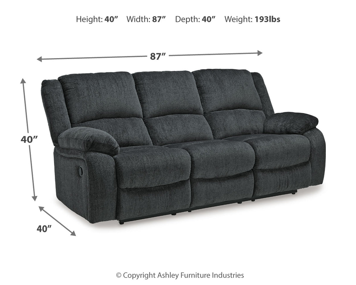 Draycoll Slate Reclining Sofa And Recliner