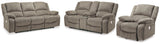 Draycoll Power Reclining Sofa, Loveseat and Recliner