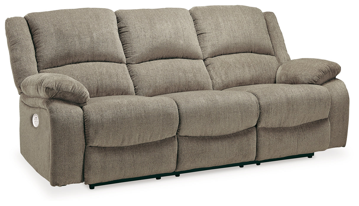 Draycoll Power Reclining Sofa and Loveseat