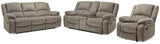 Draycoll Reclining Sofa, Loveseat and Recliner