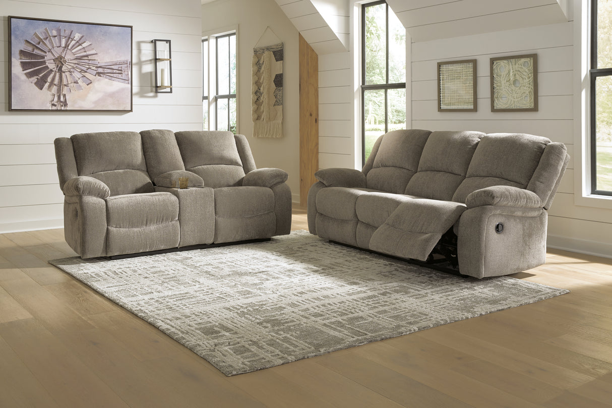 Draycoll Reclining Sofa and Loveseat