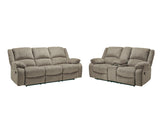 Draycoll Reclining Sofa and Loveseat