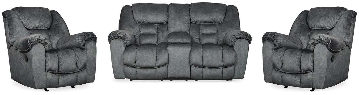 Capehorn Reclining Loveseat and 2 Recliners