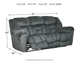 Capehorn Reclining Sofa, Loveseat and Recliner