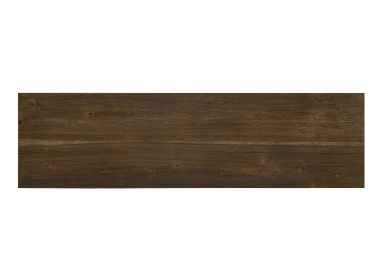 Fedele Weathered Oak & Cream Finish Bench