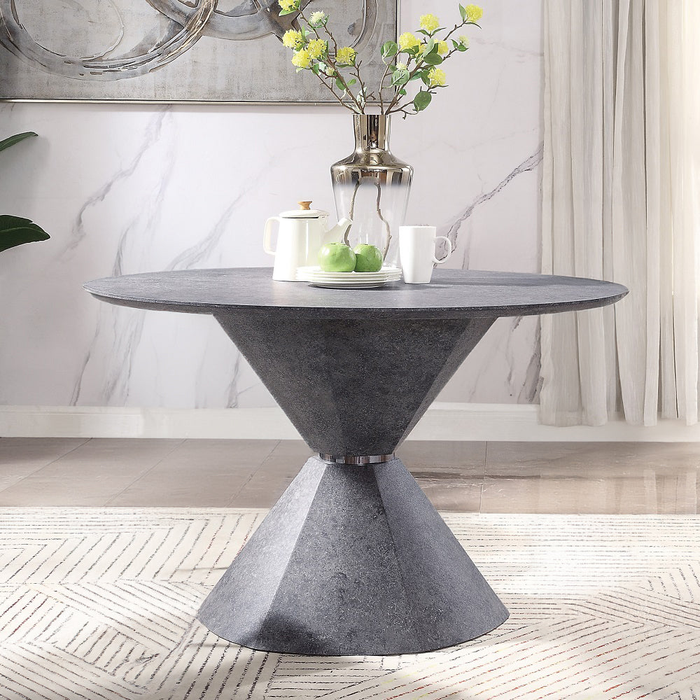 Ansonia Faux Concrete Dining Table