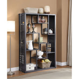 Cargo Gunmetal Finish Bookshelf