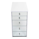 SlayStation® 5-Drawer Mirrored Vanity Storage Unit