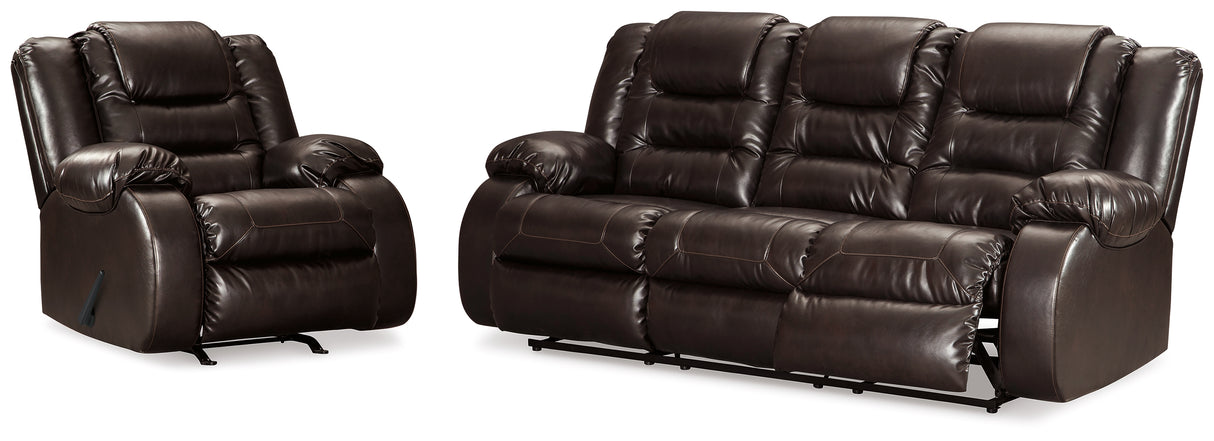 Vacherie Reclining Sofa and Recliner