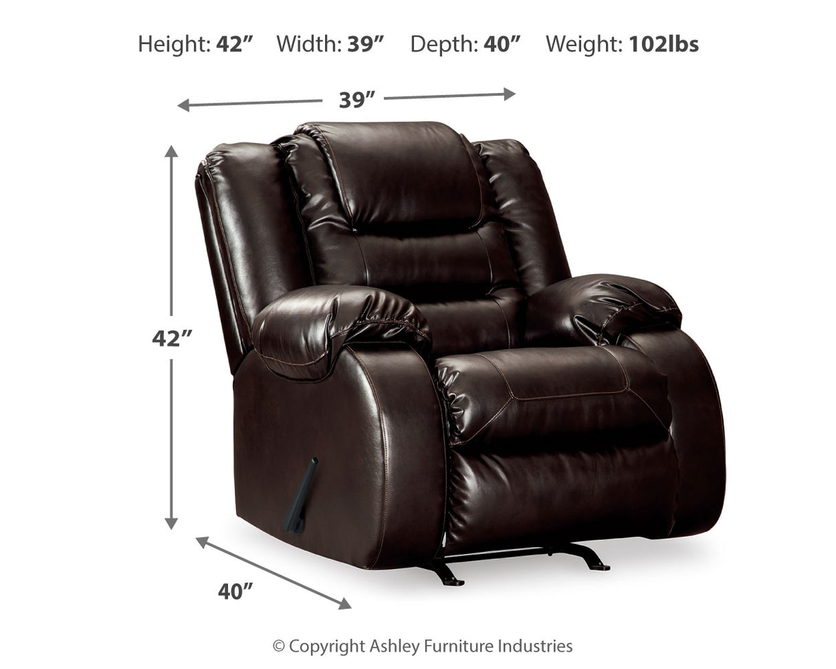 Vacherie Reclining Loveseat with Recliner