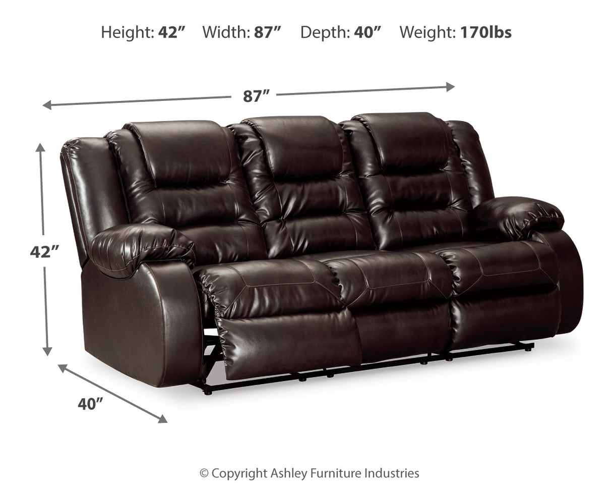 Vacherie Reclining Sofa and Recliner