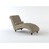 Bonne Brown-Espresso Chaise